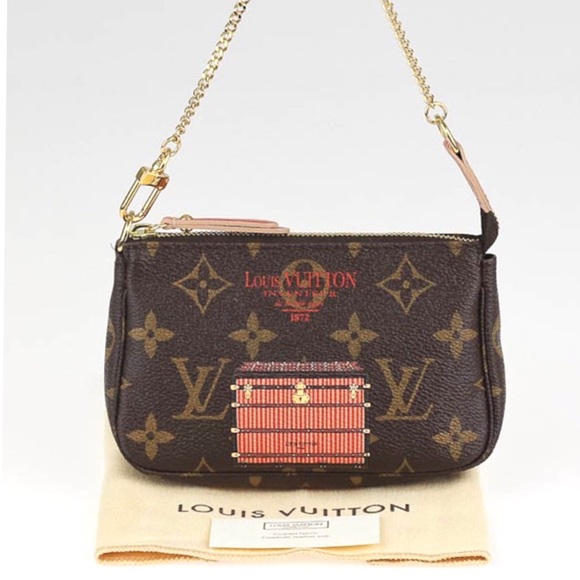 Louis Vuitton | Bags | Limited Edition Inventeur Trunks Locks Pochette ...